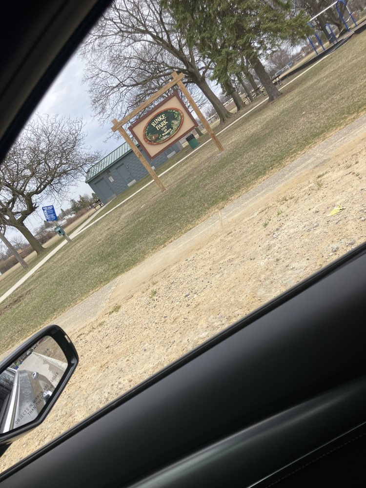 walking near me in Rinke Park in spring