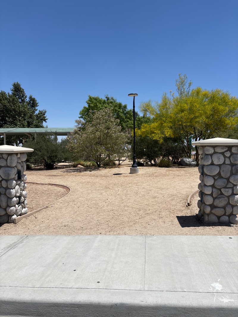 walking near me in Phelan Community park in summer