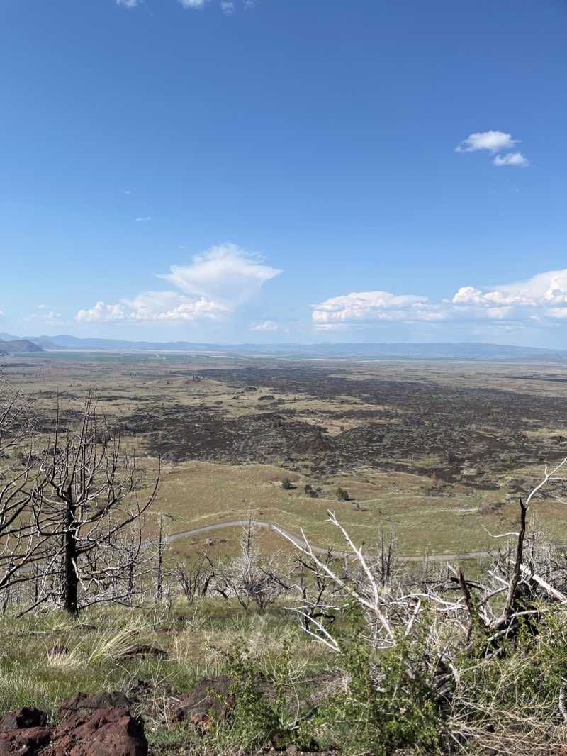 walking near me in Lava Beds National Monument in winter