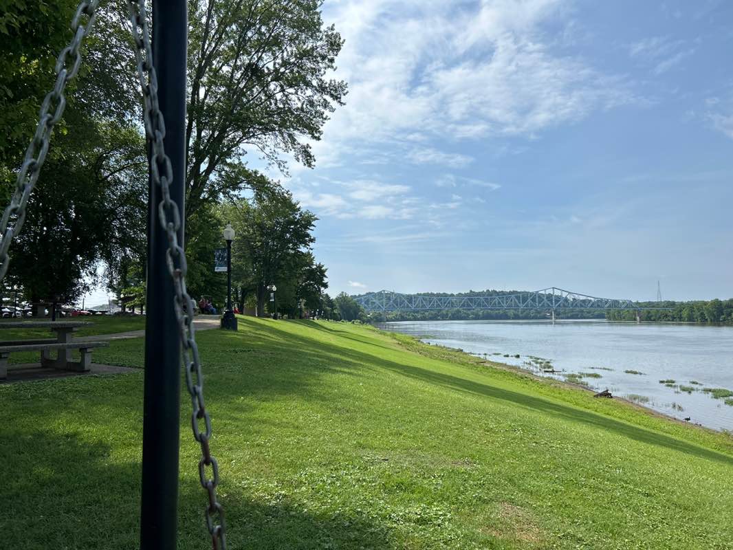 walking near me in Riverfront Park in summer