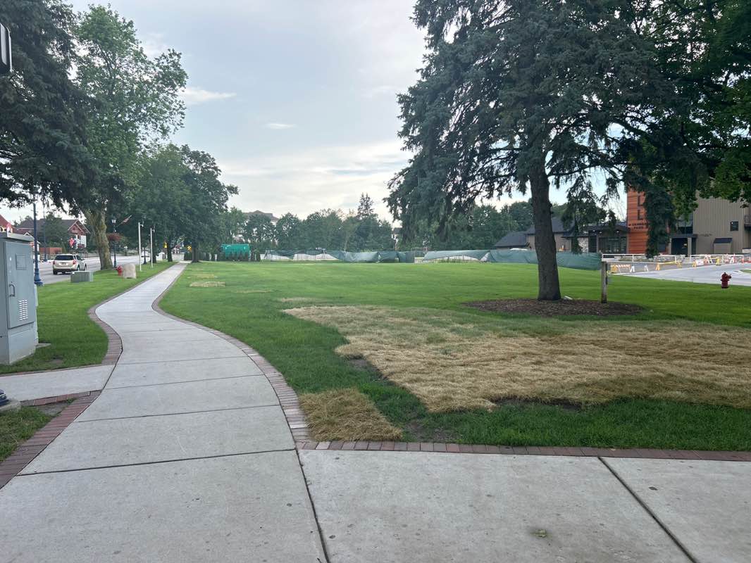 walking near me in Zehnder Park in summer