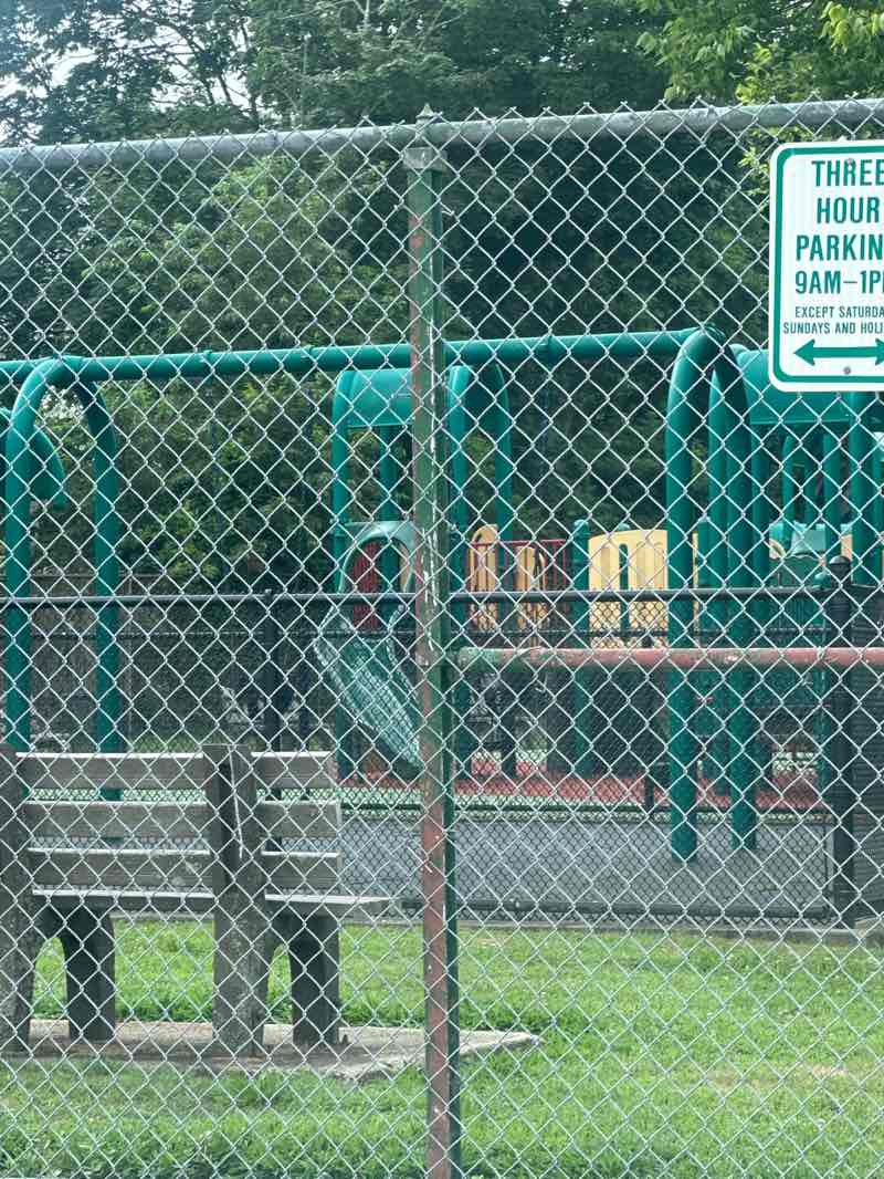 walking near me in William F. Glacken Park in summer