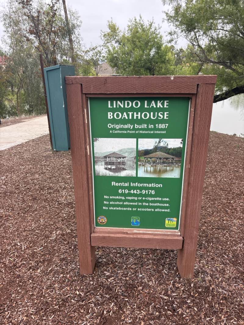 walking near me in Lindo Lake County Park in summer