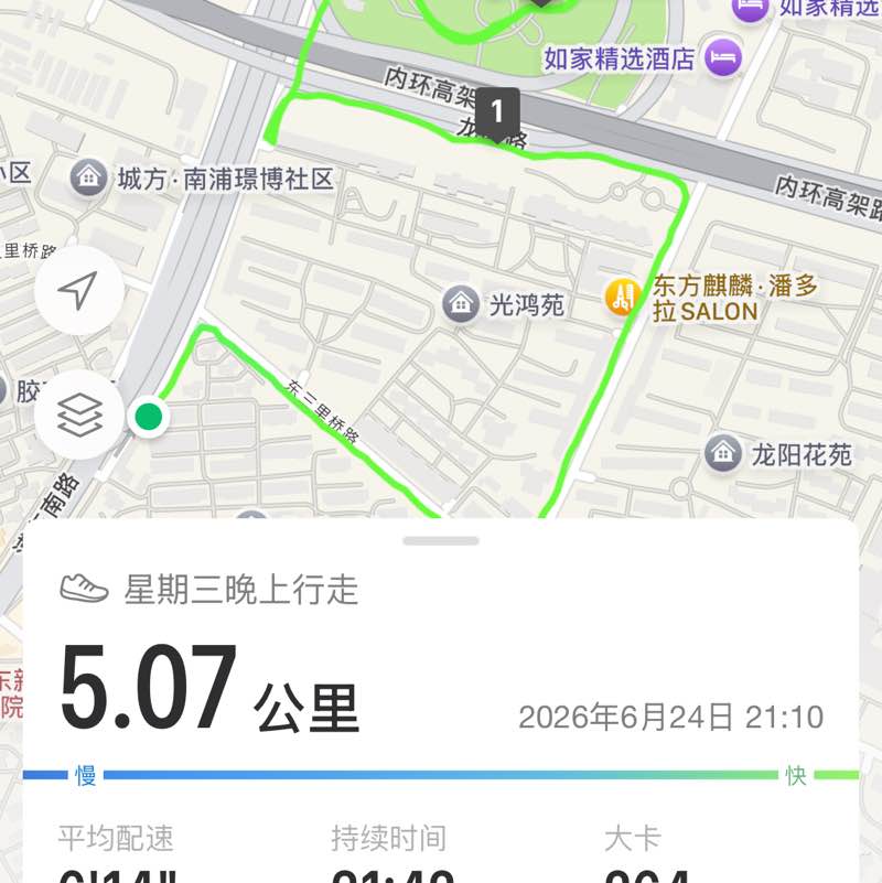 杨乐多#跑 post 1