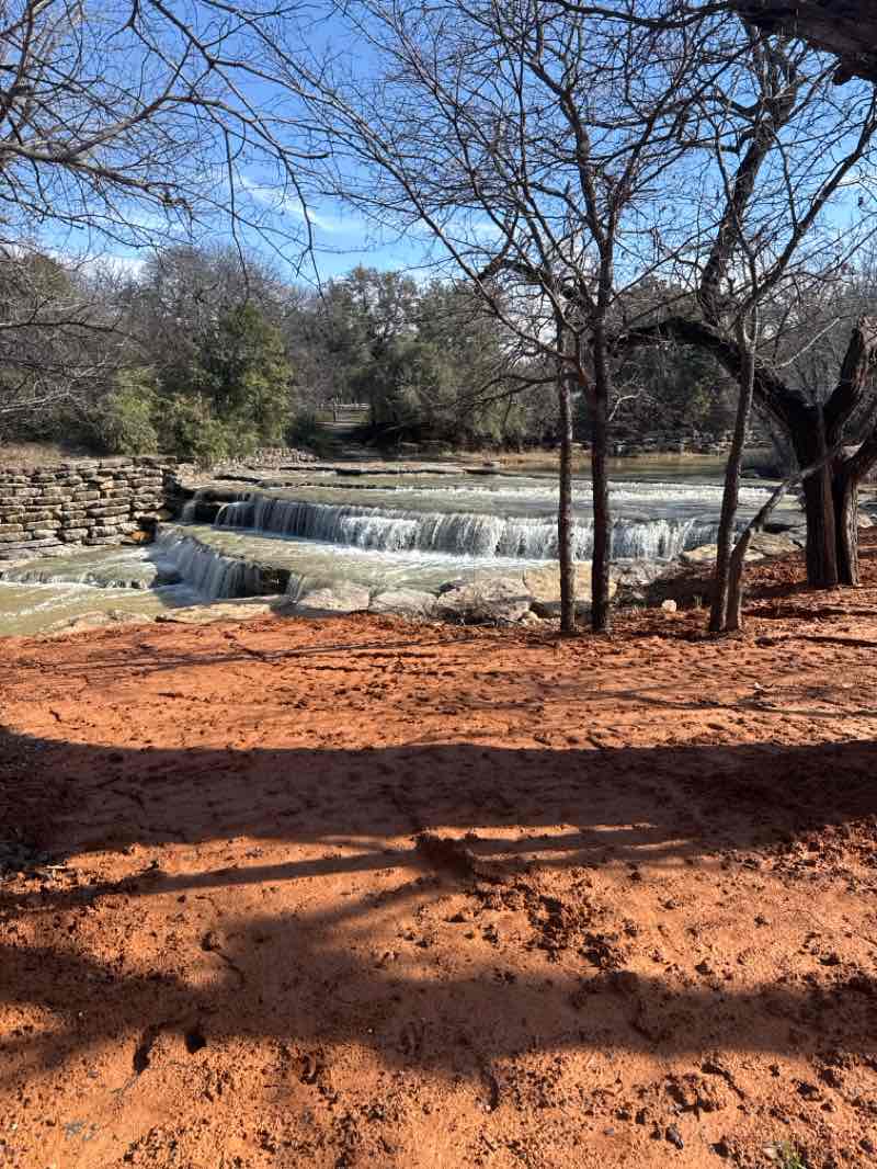 walking near me in Airfield Falls Trailhead & Conservation Park in winter