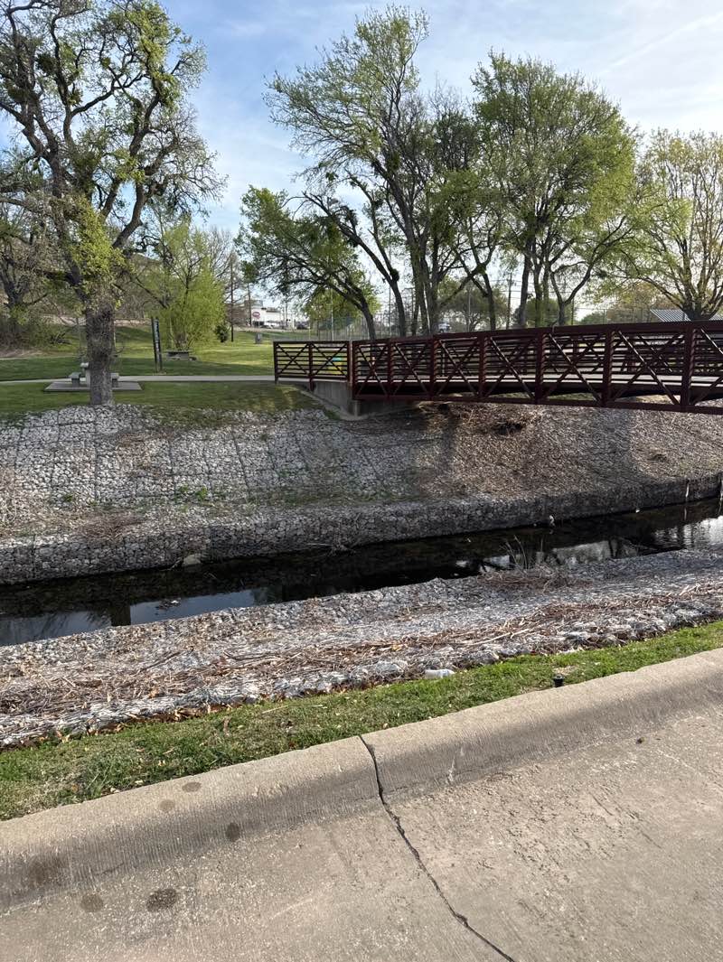 walking near me in Porter Park in spring