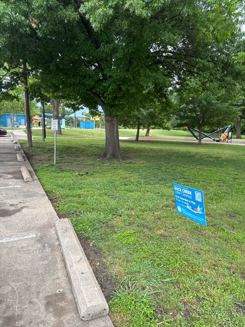 walking near me in Lon Wynne Park in spring