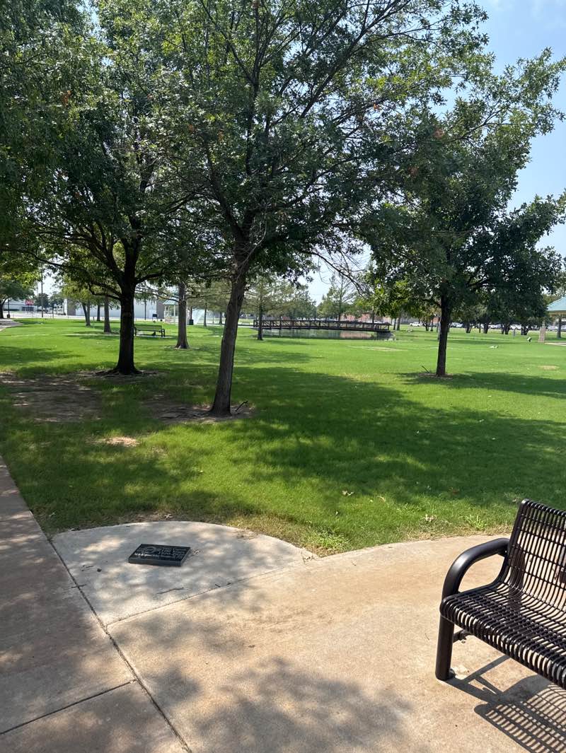 walking near me in Friendship Community Park in autumn