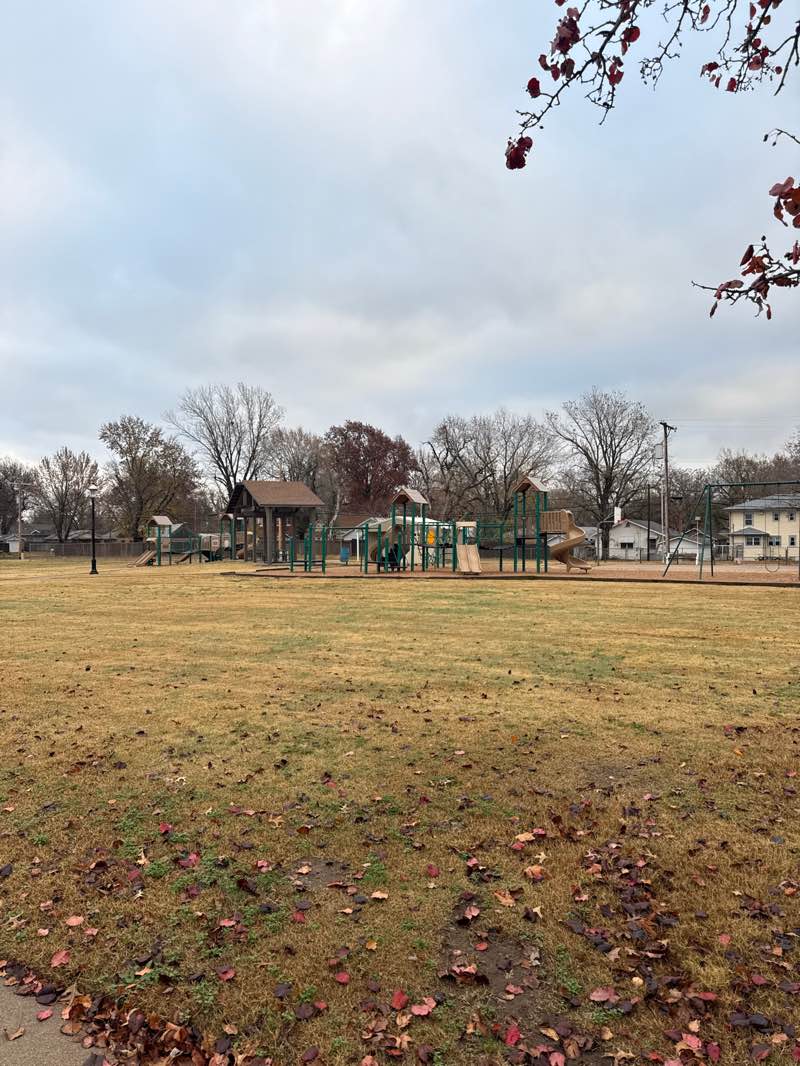 walking near me in Pershing Park in autumn