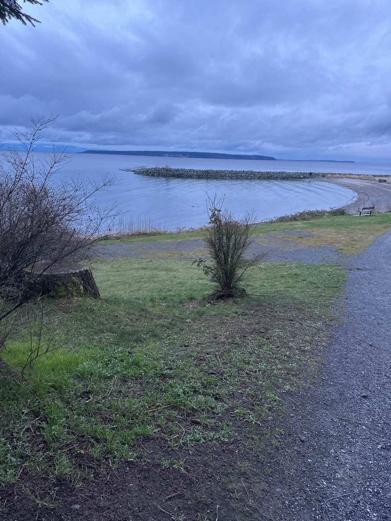 walking near me in Willingdon Beach Park and Campsite in spring