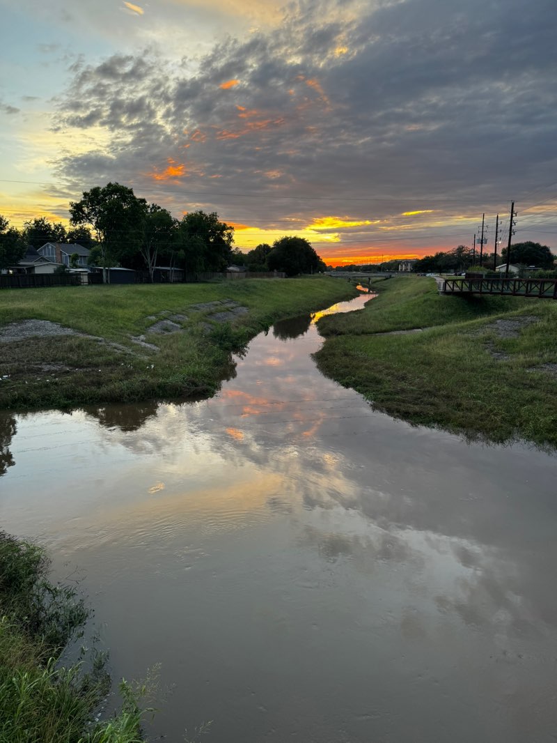 walking near me in McClendon Park in summer
