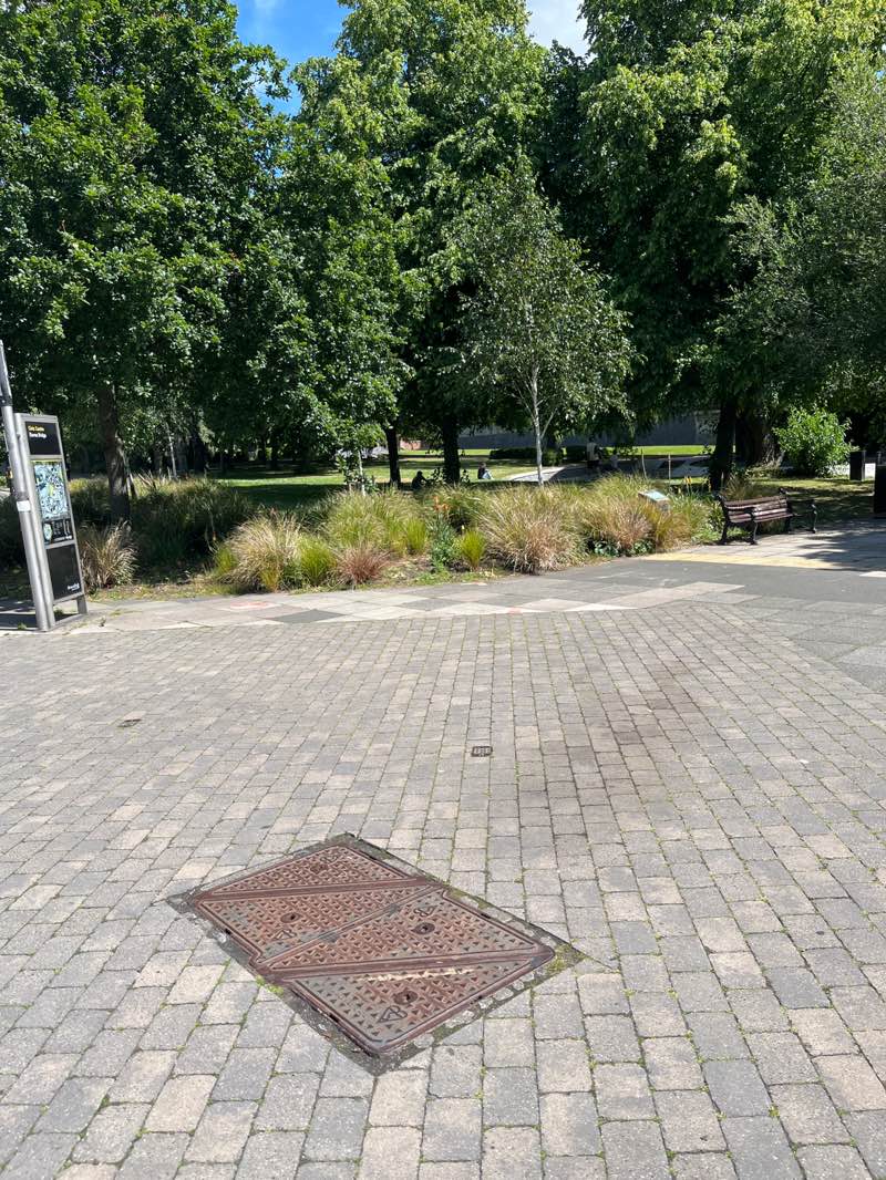 walking near me in St Thomas' Green in summer