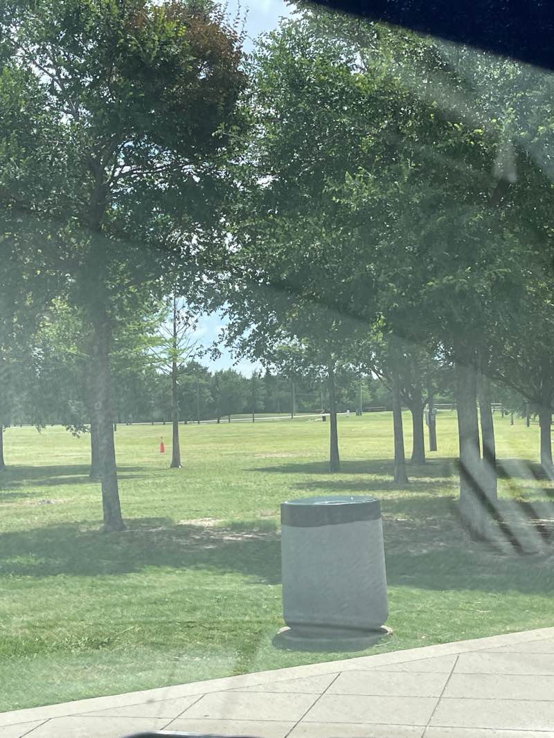 walking near me in Vitruvian Park in summer