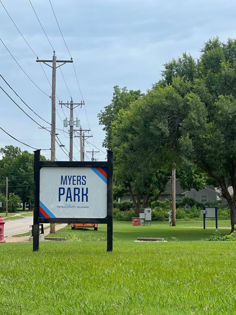 walking near me in Myers Park in summer