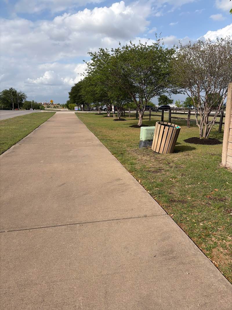 walking near me in Heritage Park in spring