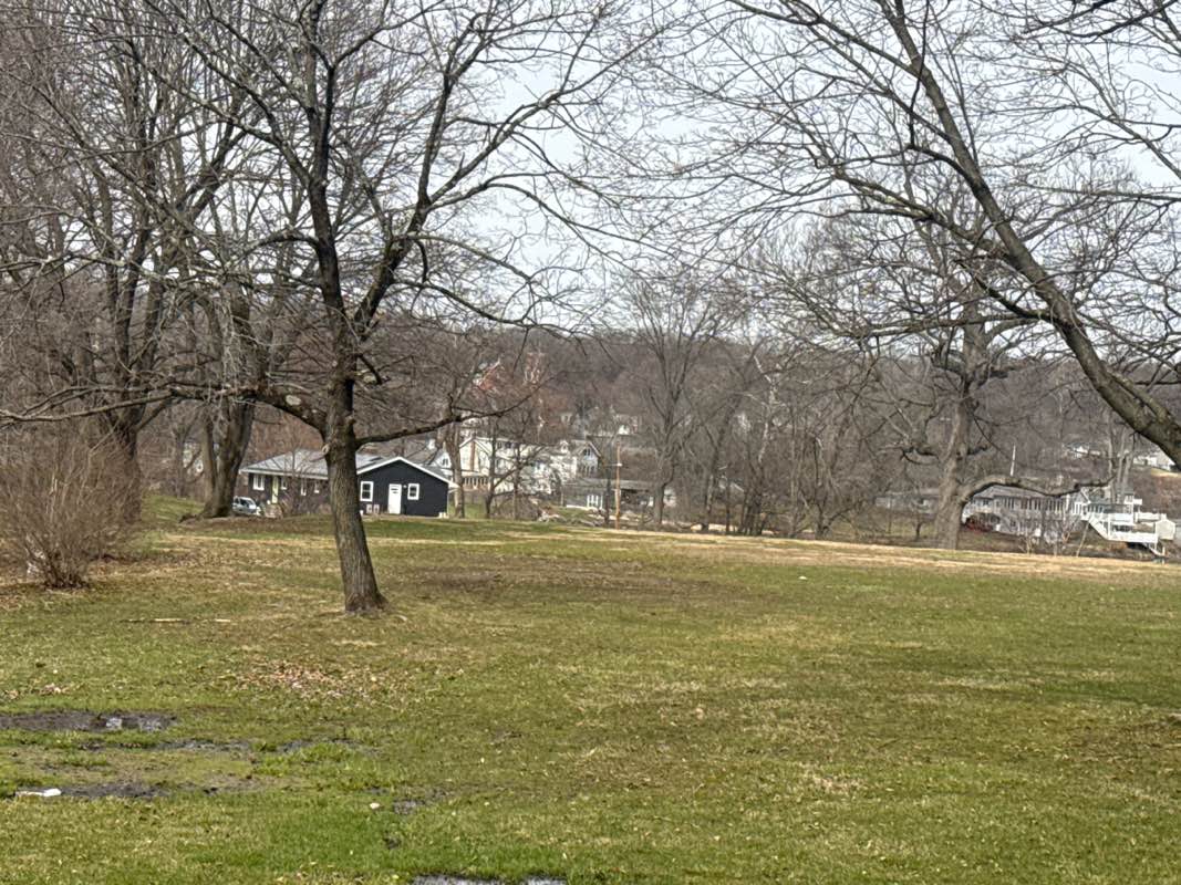 walking near me in Veterans' Memorial Park in spring
