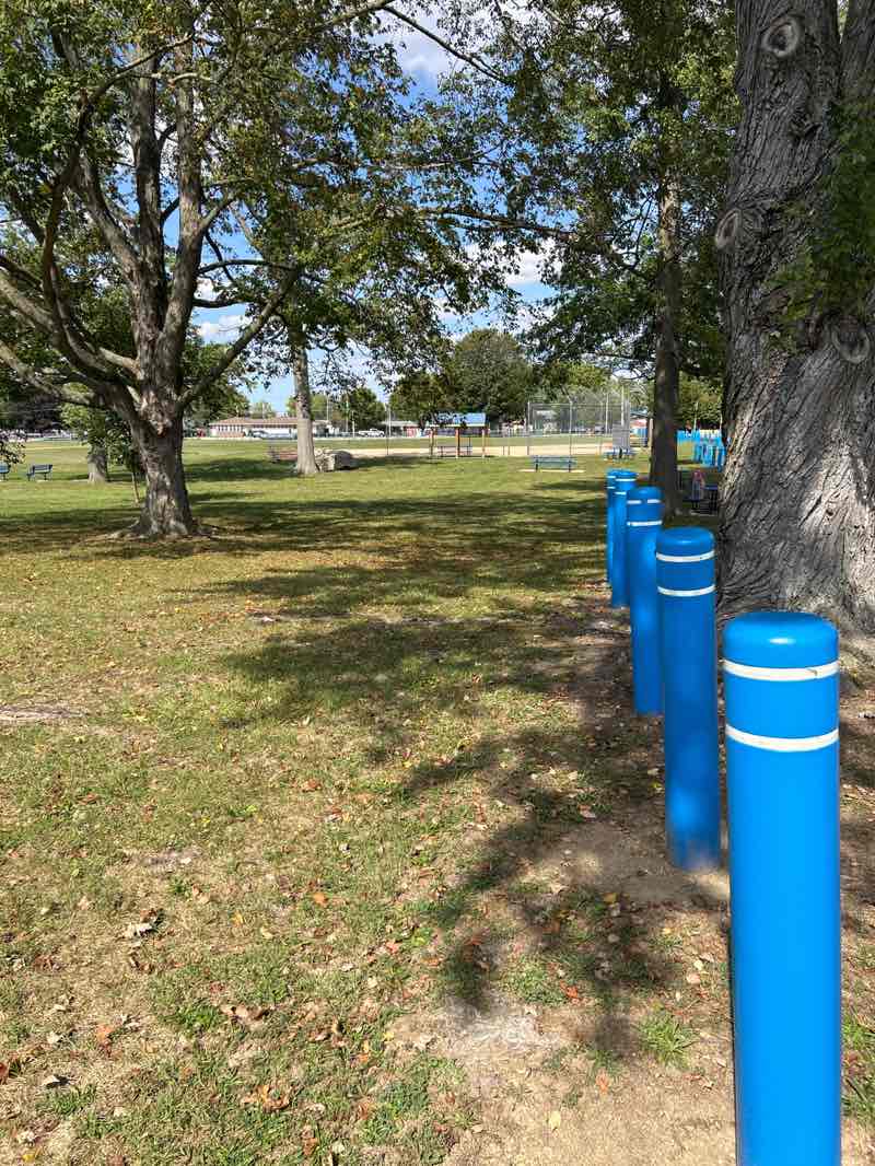walking near me in Ashville Community Park in autumn