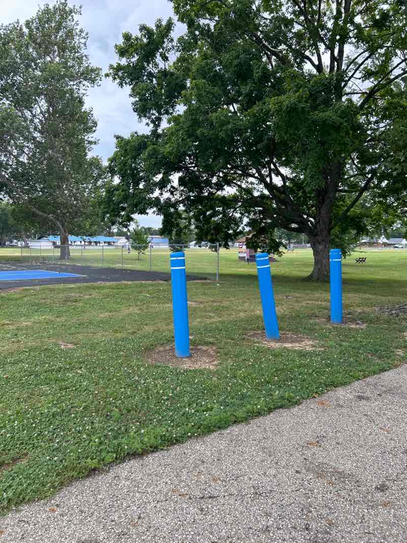 walking near me in Ashville Community Park in summer