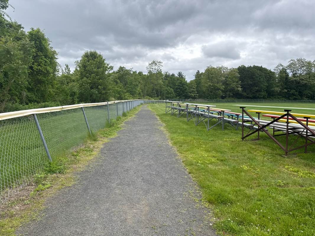 walking near me in Bransfield Park in spring