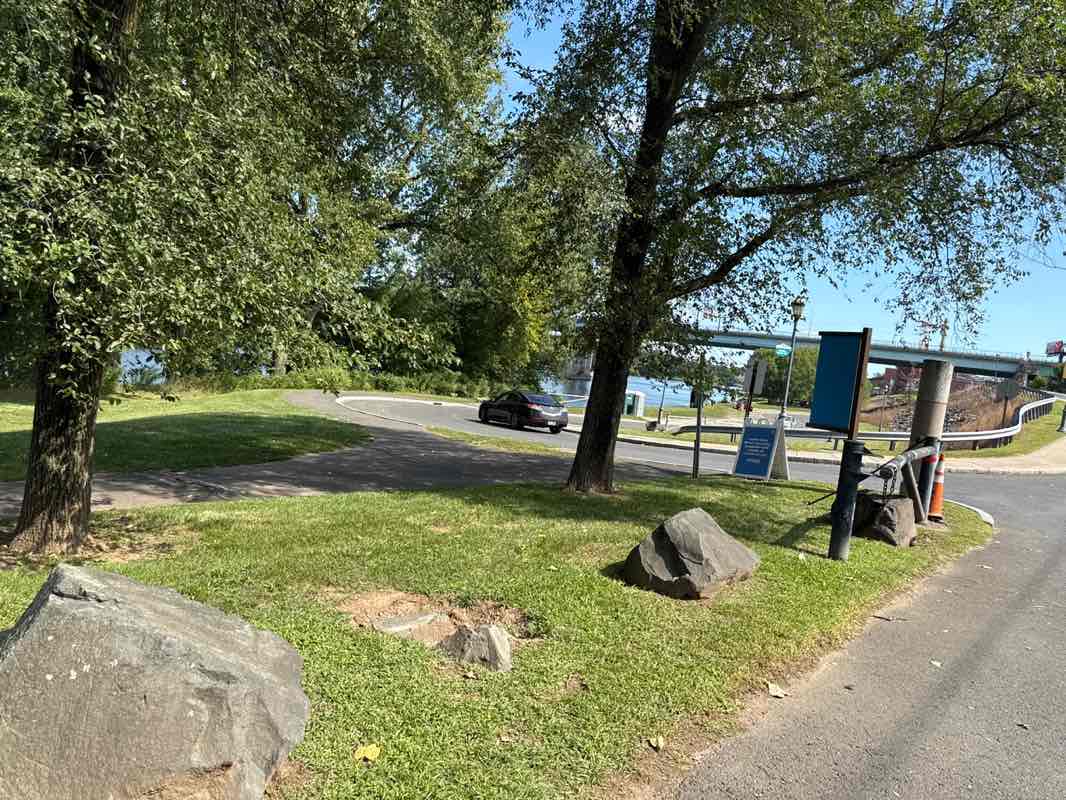 walking near me in Charter Oak Landing in autumn