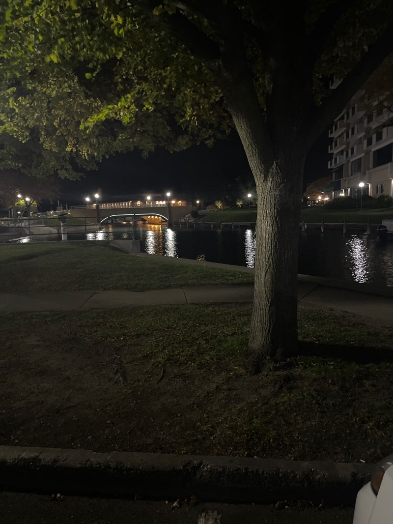walking near me in Flatiron Park in autumn