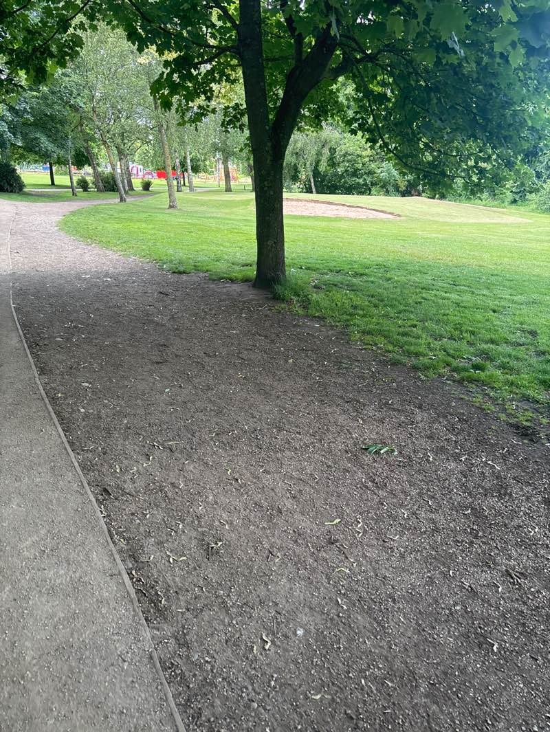 walking near me in Beacon Park in summer