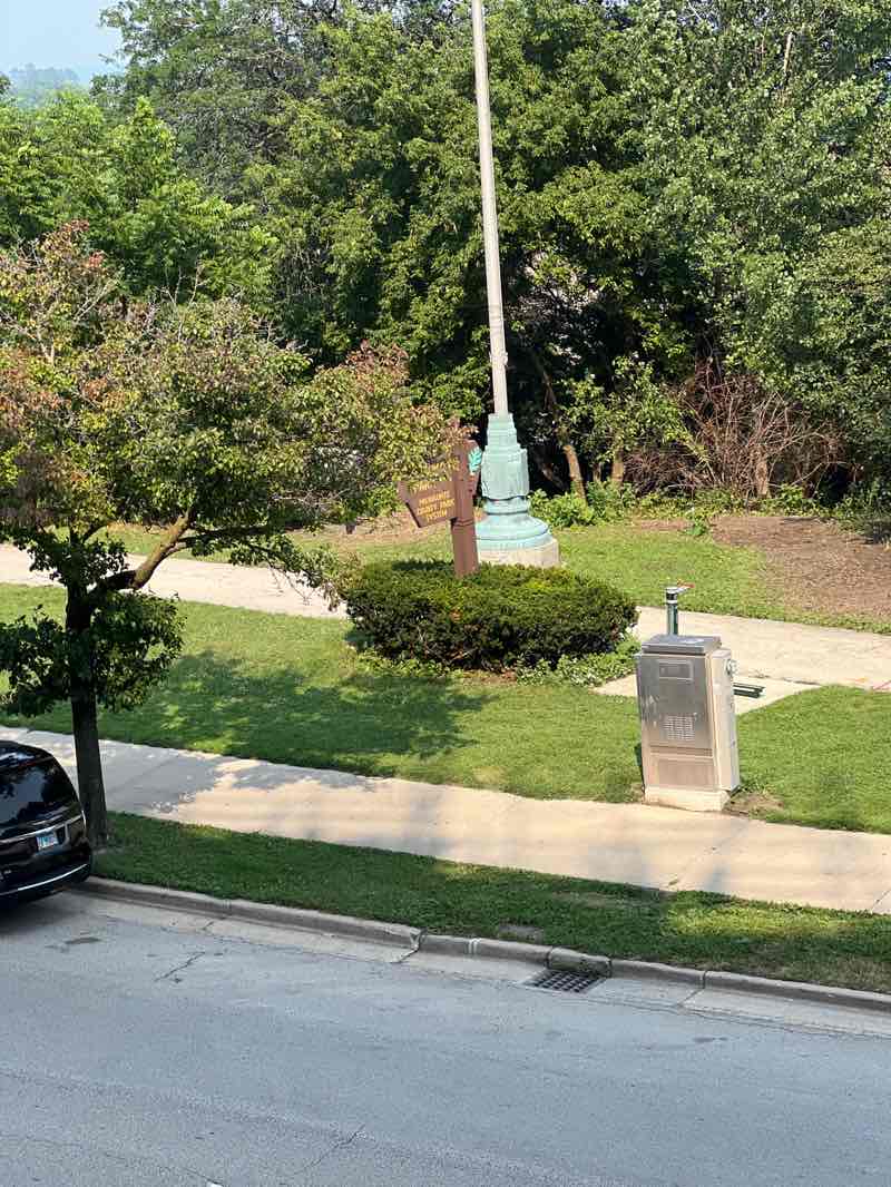 walking near me in William F. O'Donnell Park in autumn