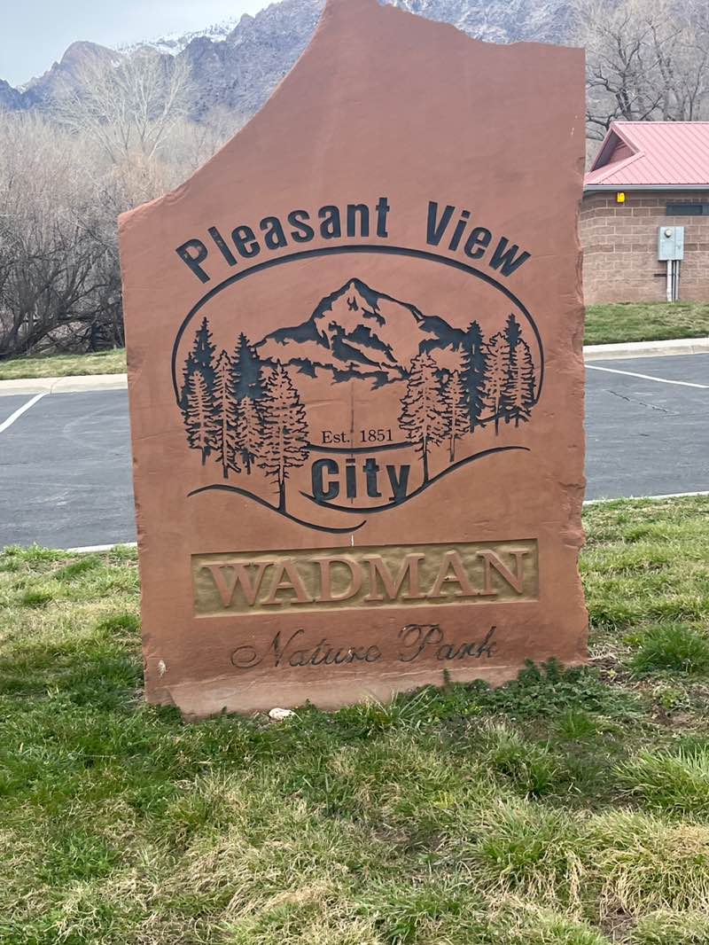 walking near me in Wadman Nature Park in spring