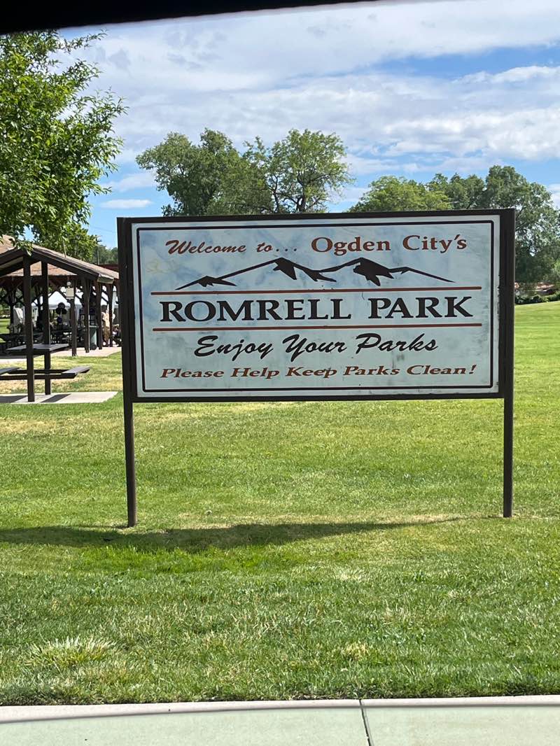 walking near me in Romrell Park in summer