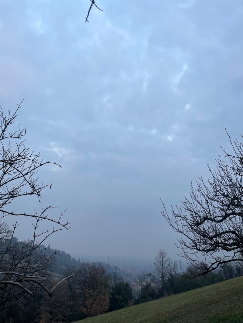walking near me in Giardini Margherita in winter