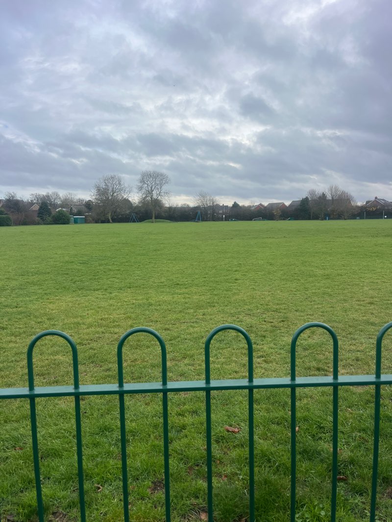 walking near me in Longwick Playing Field in winter
