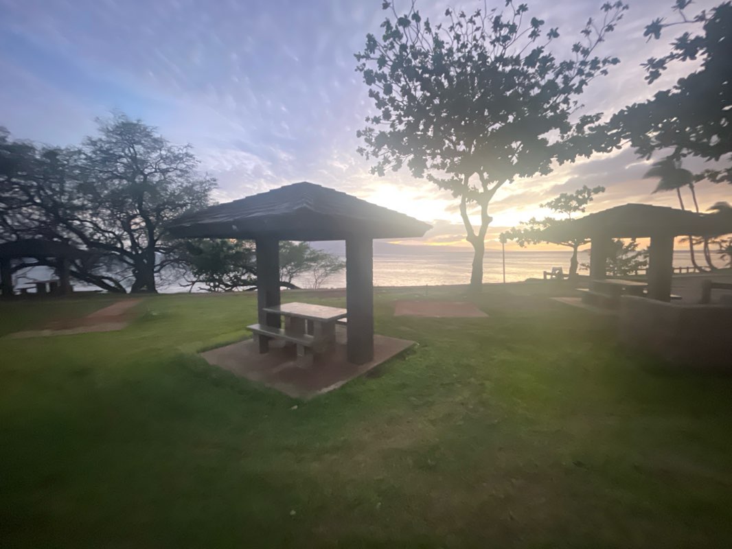 walking near me in Hanakao'o Beach Park in spring