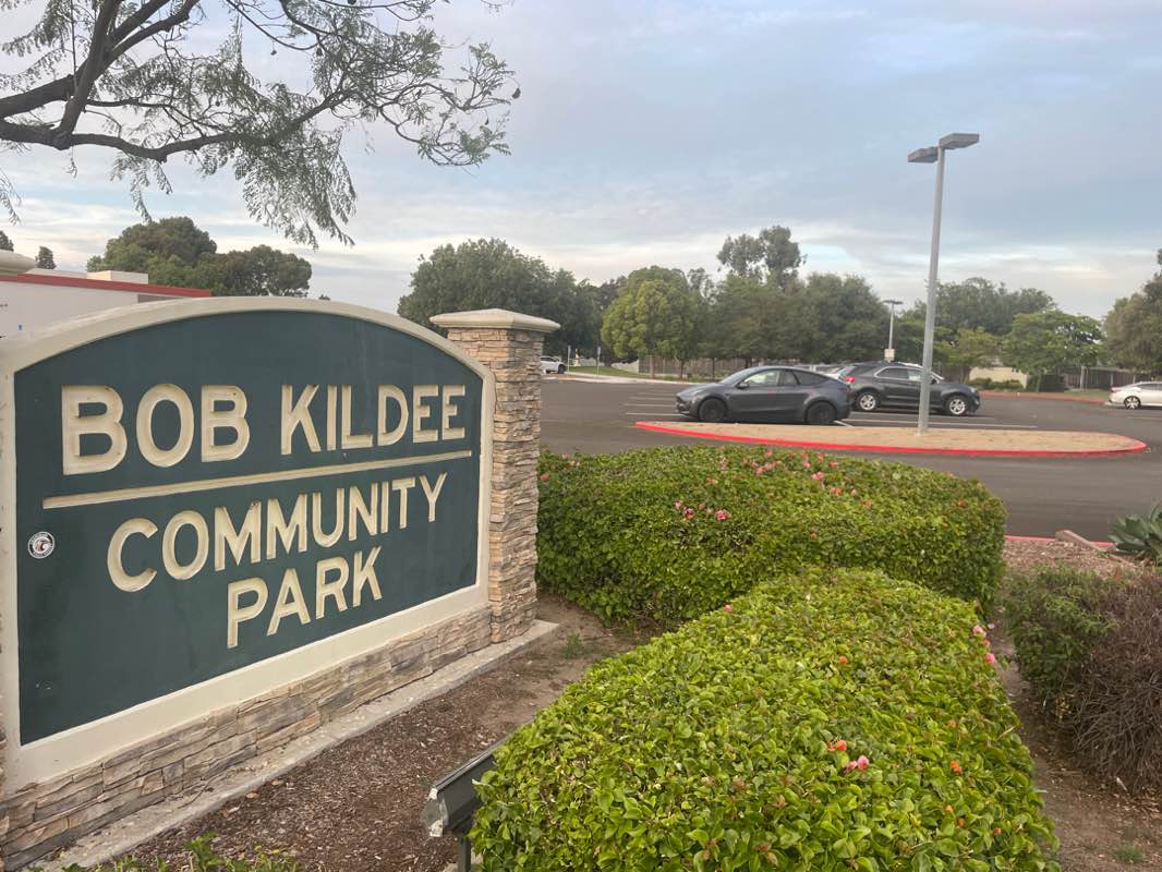 walking near me in Bob Kildee Community Park in spring