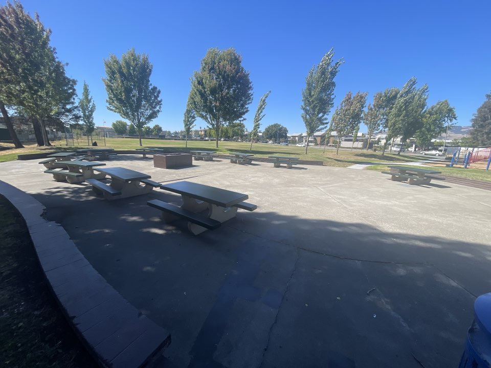 walking near me in McDowell Park in summer