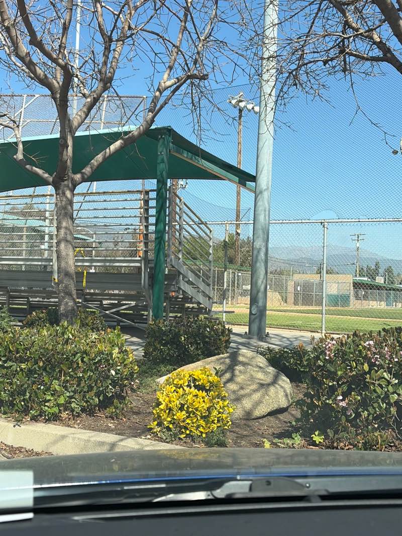 walking near me in Pelota Park in spring