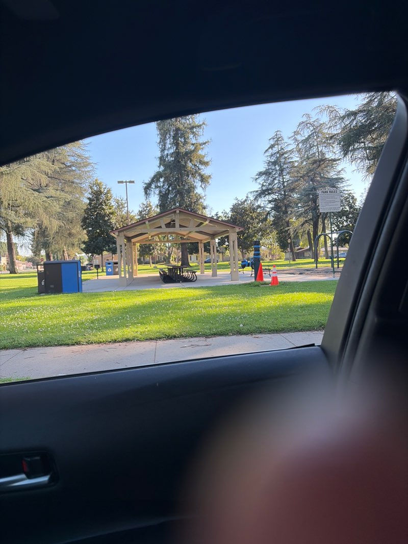 walking near me in Kuns Park in spring