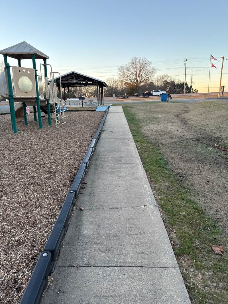 walking near me in Damascus City Park in winter