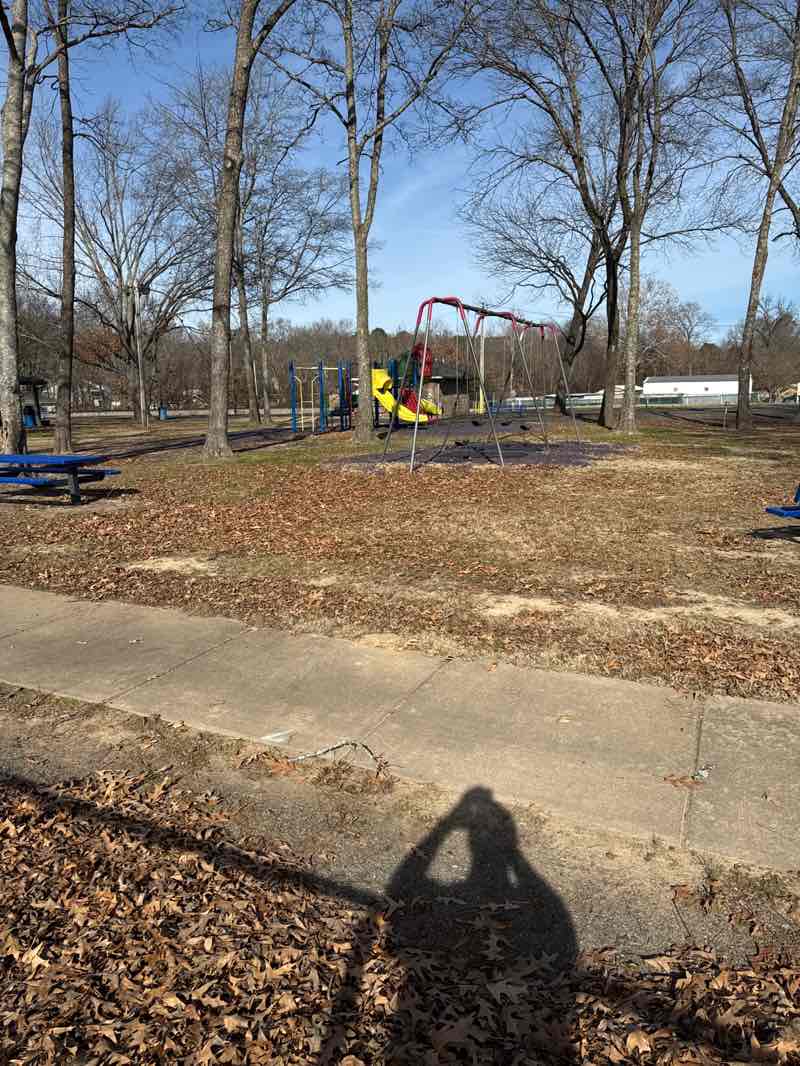 walking near me in Franklin Pearce Park in winter