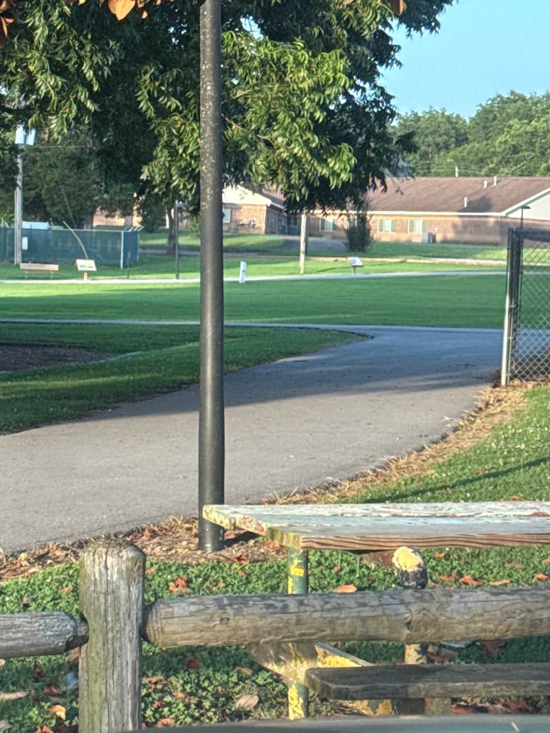 walking near me in Bailey Park in summer