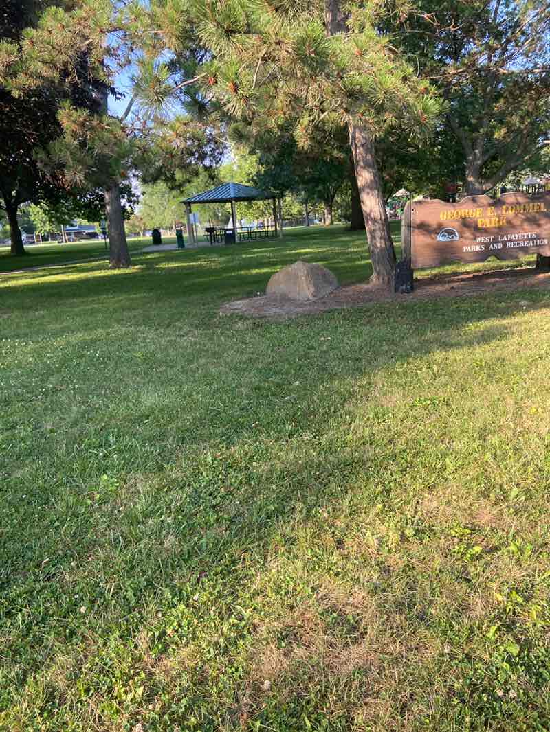 walking near me in George E. Lommel Park in summer