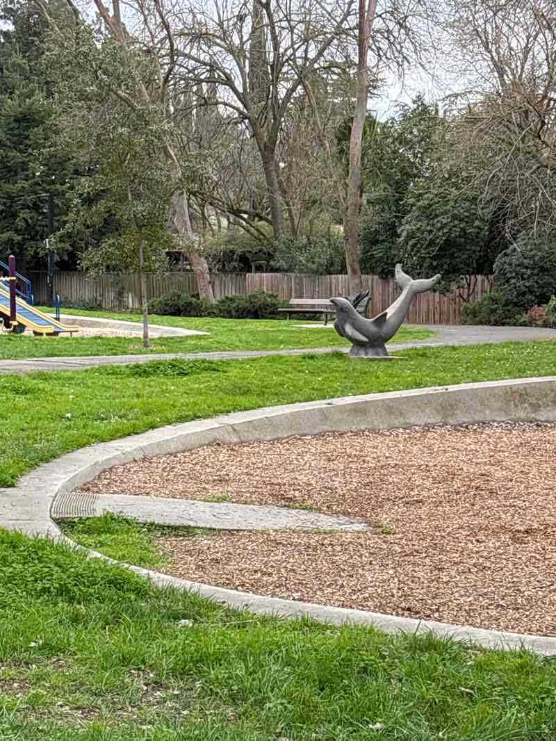 walking near me in Whaleback Park in winter