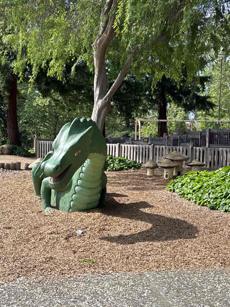 walking near me in Andrews Park in spring