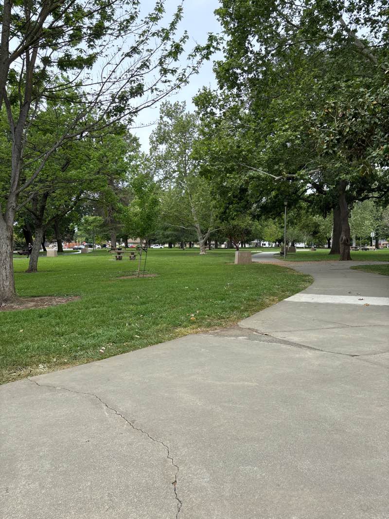 walking near me in Northwest Park in spring