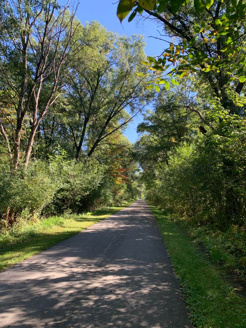 walking near me in Hobart Prairie Grove in winter