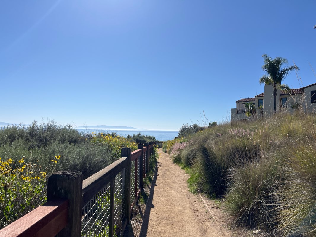walking near me in Point Vicente State Marine Conservation Area in winter