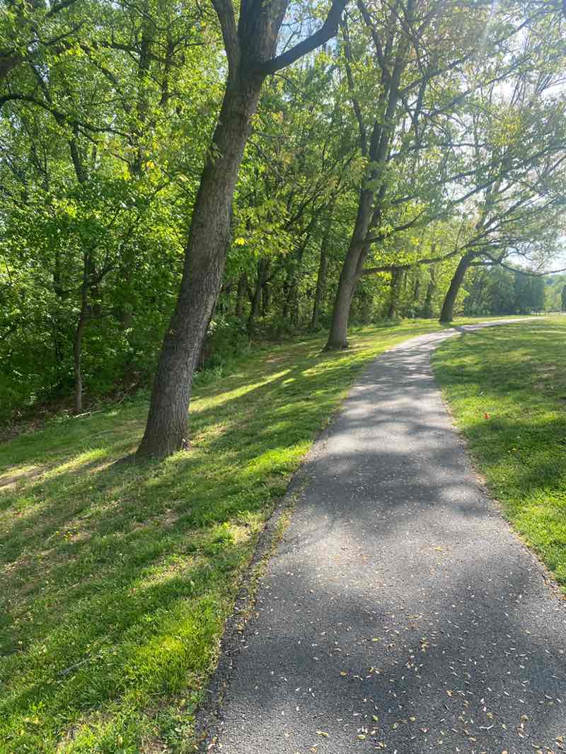 walking near me in Martin Luther King Jr. Recreational Park in spring