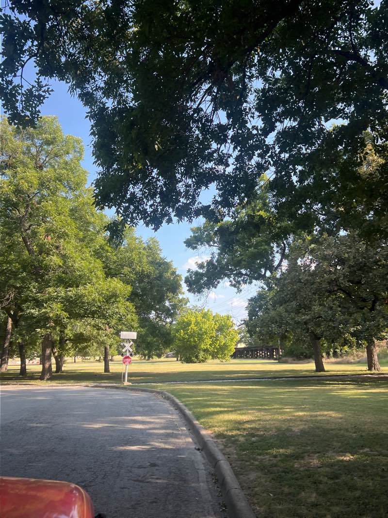 walking near me in Trinity Park in autumn