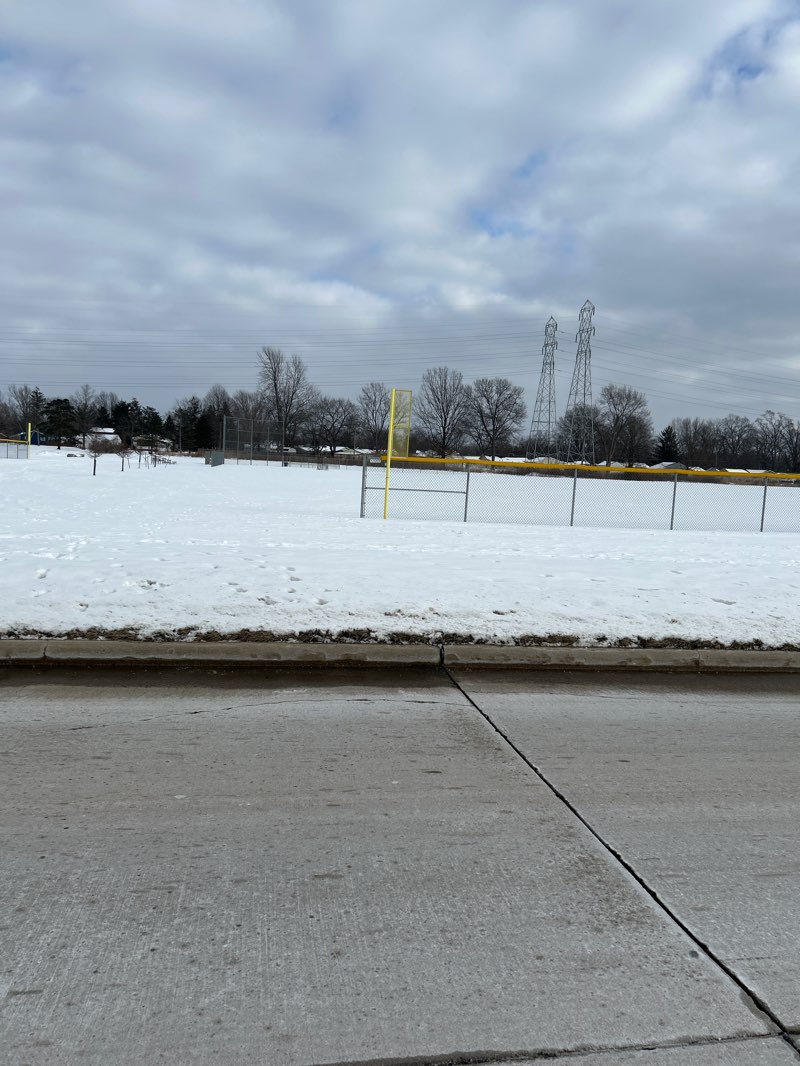 walking near me in Sandstone Ridge Reserve in winter