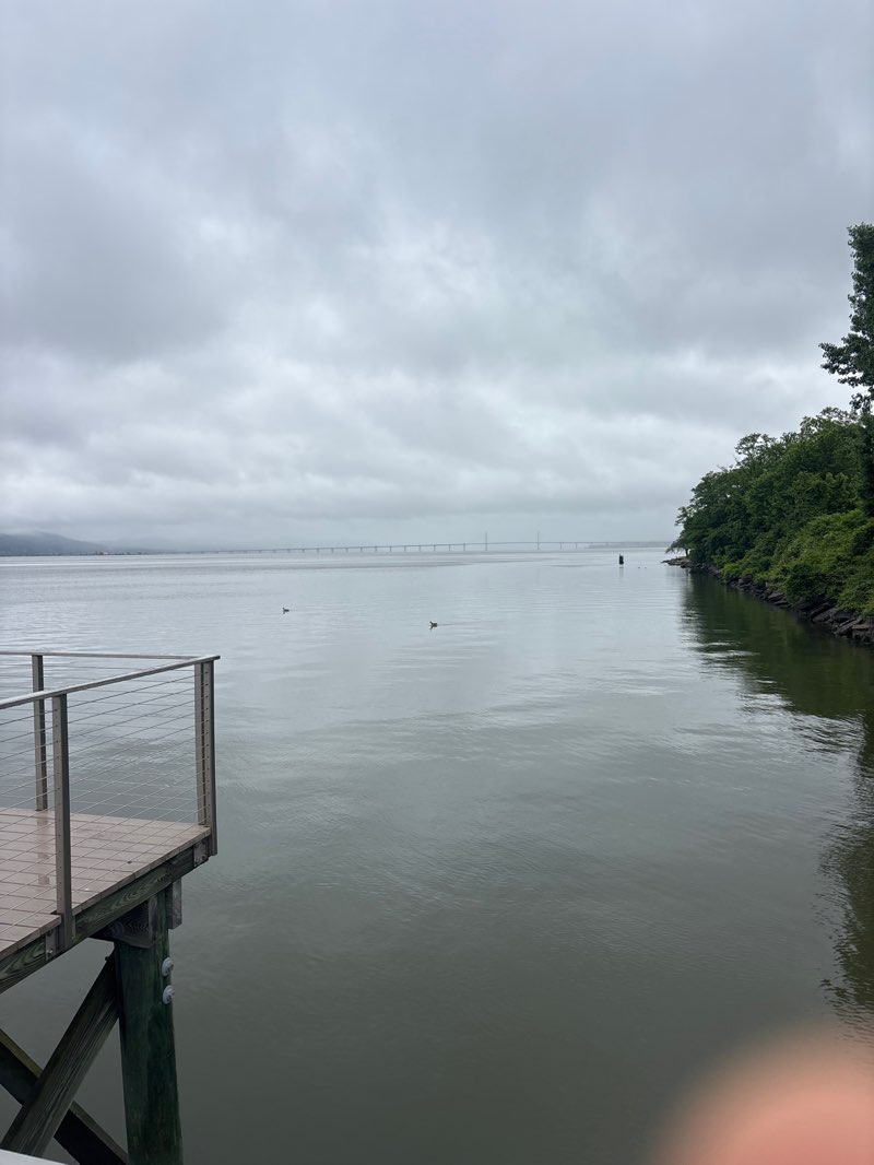 walking near me in Dobbs Ferrry Waterfront Park in summer