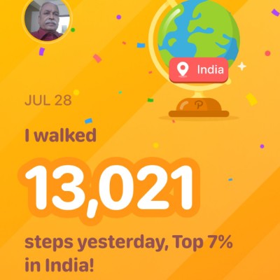 🇨🇭Walk to Health🇯🇵 DODDAIAH . E ಬೆಂಗಳೂರು post image